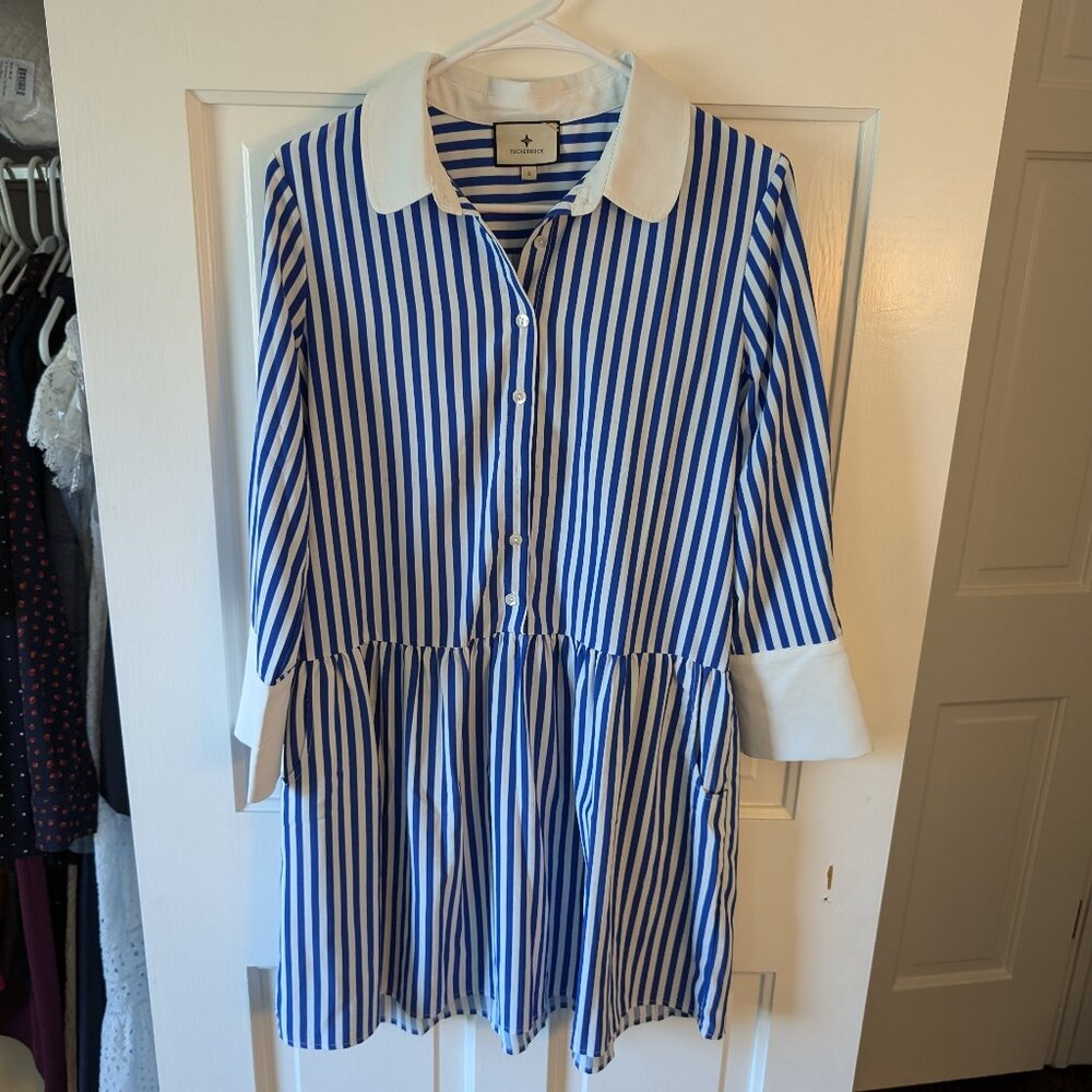 Tuckernuck Striped Hayes Shirt Dress